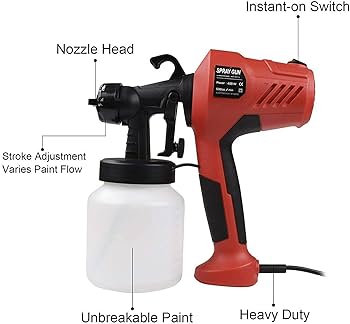 Electric Spray Paint Gun