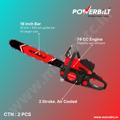 CHAIN SAW POWERBILT PBT-GCS-63